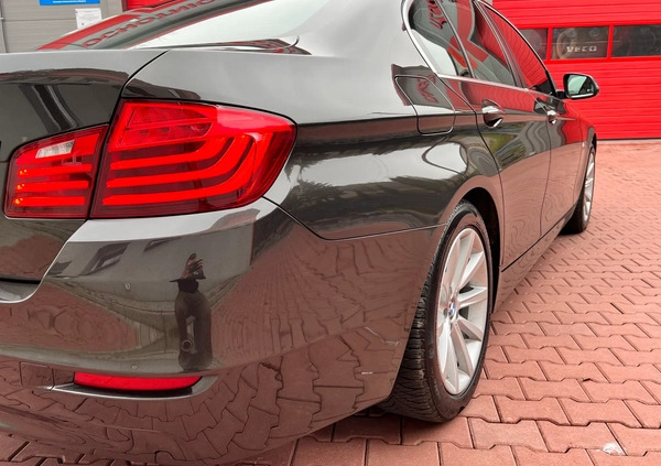 BMW Seria 5 cena 72900 przebieg: 198339, rok produkcji 2015 z Międzylesie małe 631